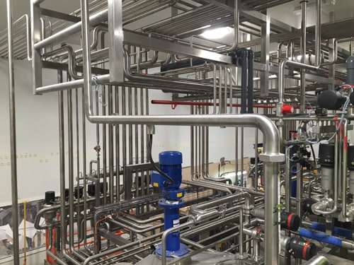 CLEAN ROOM UTILITY PIPING