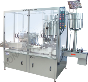 AUTOMATIC FILLING CUM SEALING MACHINE(Monoblock Type)